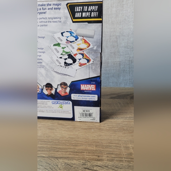 Marvel Avengers Superhero Face Paint Kit - Blue and Red - Picture 4 of 15